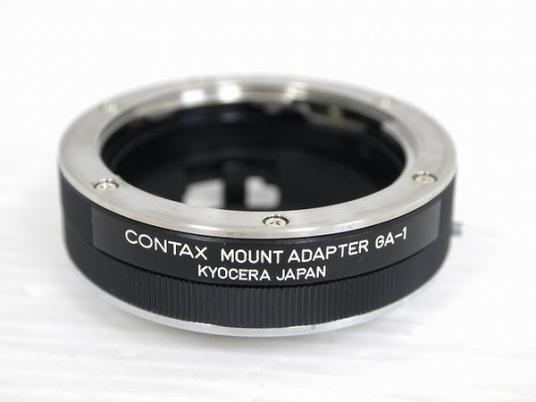 中古 CONTAX コンタックス GA-1 マウント アダプター カメラ O2907589