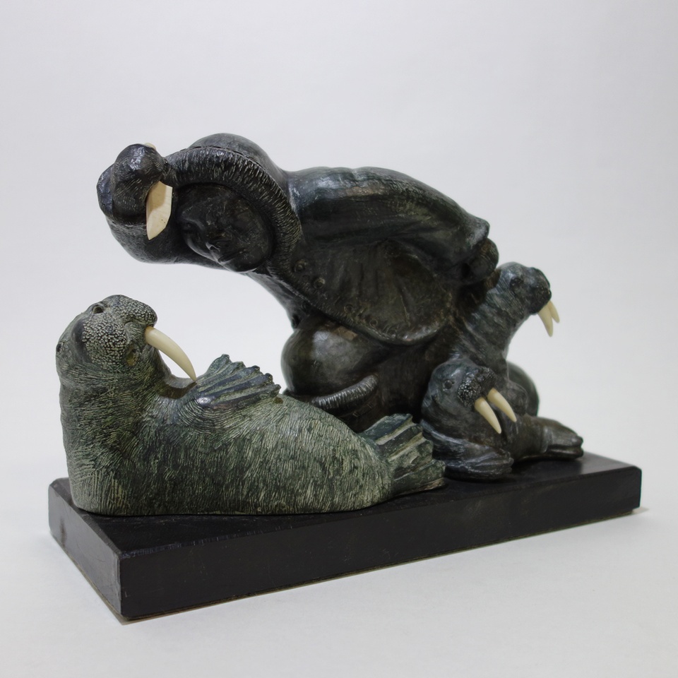 art Inuit Eskimo エスキモー イヌイット イヌイットアート Canada