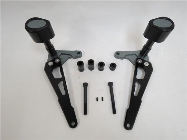 cbr400r 16- cbr500r 15-　CNC加工　エンジンスライダー　灰