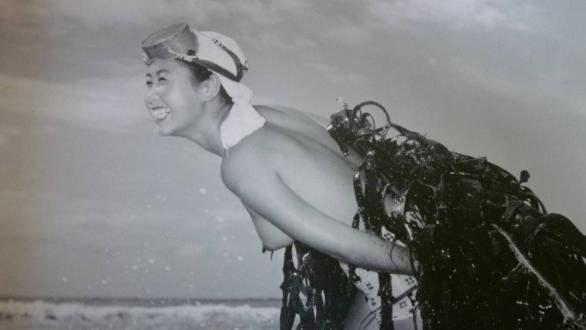  70年ほど前の海女の写真(人物写真)｜売買されたオークション情報、yahooの商品情報をアーカイブ公開 - オークファン 人物写真