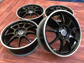 ◇◇ENKEI RSM9 17x7j+45 100-4h ハブ径約75mm 4本◇◇ 【公式通販】