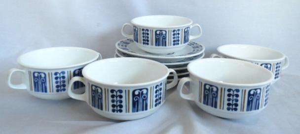 NORITAKE/ノリタケ/Primaduraスープカップ＆ソーサー6客(ノリタケ 