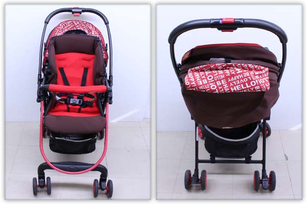 ★GRACO グレコ カラーパレット アップ ライト #67452 (0) 両対面ベビーカー イオン限定モデル ハッピーハロー 【10445613】