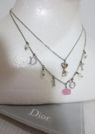 Christian ネックレス Dior ハート Diorロゴ ⁄ ハートモチーフ Dior 