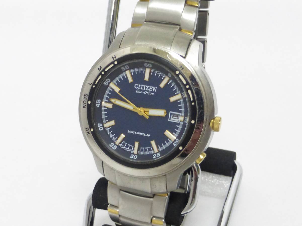 シチズン エコドライブ アテッサ CITIZEN ATTESA 電波ソーラー A412 