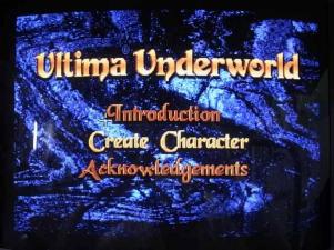 FM TOWNS/MARTY CD-ROM ウルティマ アンダーワールド Ultima