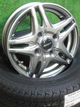 大特価！ 145/80R12 80/78N(145R12 6PR )ヨコハマ Y356 (1台分送料込総額26，900円~)a-ad(軽トラ/バン)_スズキ系専用（OEM車多数）_キャリイ