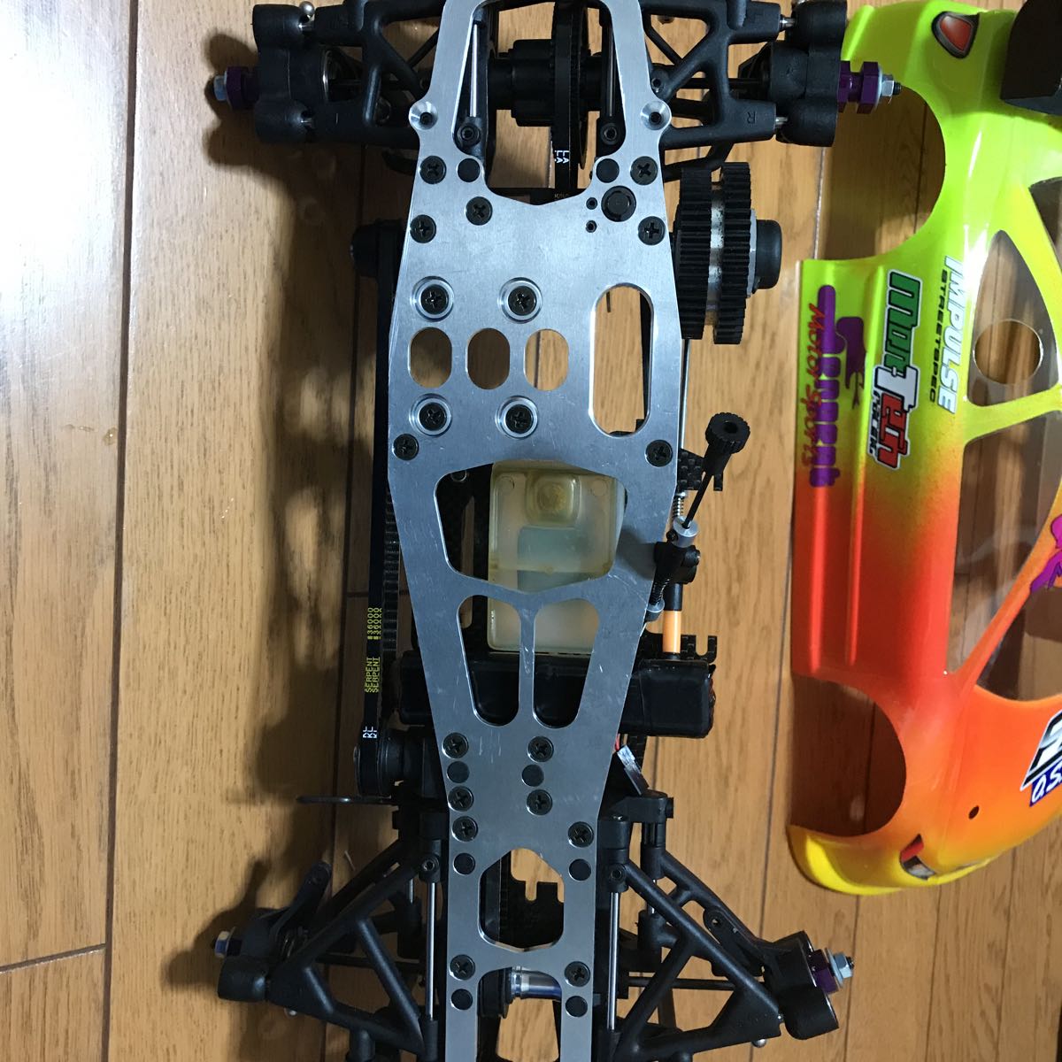 1円◇ トドロキ ロードエース 1/8 エンジン・カー 部品多数 ラジコン
