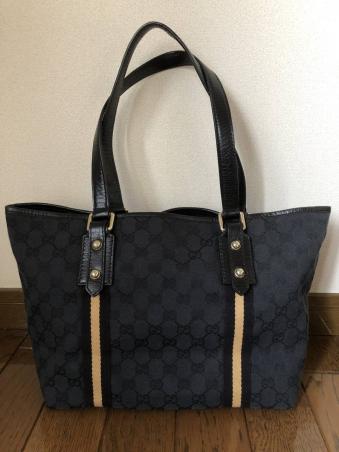 大得価，品質保証 グッチ GUCCI トートバッグ シェリーライン GGキャンバス(かばん、バッグ)｜売買されたオークション情報、yahooの商品情報をアーカイブ公開 - オークファン かばん、バッグ
