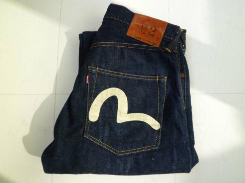 濃紺 EVISU エヴィス EVIS NO2 カモメ 濃紺 デニムパンツ ジーンズ 