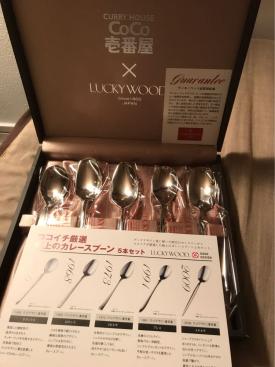 Coco壱番屋 スプーンセット 5本 CoCo壱】オリジナルスプーン5本