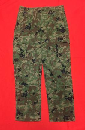 陸上自衛隊 迷彩服2形ズボン(VC)5A 88式64式89式サスペンダー弾帯戦闘