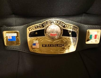 〇NWAヘビー級チャンピオンベルトレプリカ（検NWA AWA WWF）