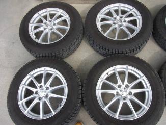 お得，セール バリ山 WED'S JOKER 10スポ アルミ スタッドレスタイヤ 4本セット 225/65 17インチ ヴァンガード ハリアー(スタッドレスタイヤ)｜売買されたオークション情報、yahooの商品情報をアーカイブ公開 5穴