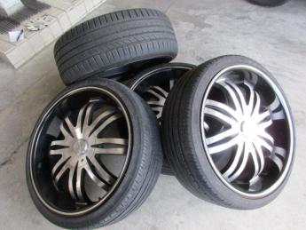 ANHELO 20インチ アルミホイール 4本セット □□ハイエース 200系 ANHELOホイール20インチ 225/35ZR20 4本セット