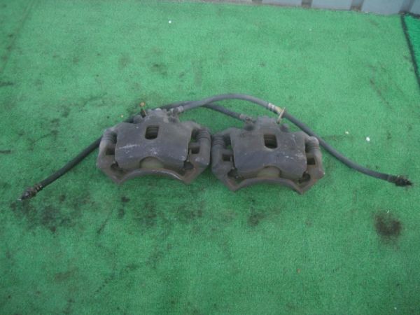 H12 純正 スバル サンバー ディアス ワゴン スーパーチャージャー 前期 AT 2WD/TW1/TW2/フロントブレーキキャリパー/電装/100330