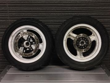 NSR50 メルカリ nsr50 ホイール前後セット リア6本スポーク フロント3