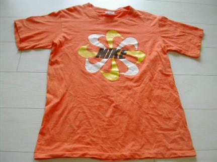 良好！80'sVintage・NIKEナイキ風車Tシャツ！MADE IN USA！100