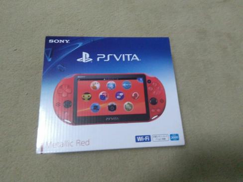 Vita PlayStation Wi-Fiモデル PCH-2000ZA11 ブラック ライトブルー