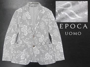 定価￥38，880 美品 エポカ ウォモ EPOCA UOMO 花柄 ジャージー 