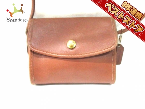 コーチ COACH バッグ ショルダーバッグ レザー ブラウン 9892 - COACH 
