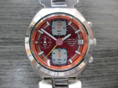 SEIKO/セイコー/ALBA AKA クロノグラフ/アルバ/V657-6030/電池交換済み