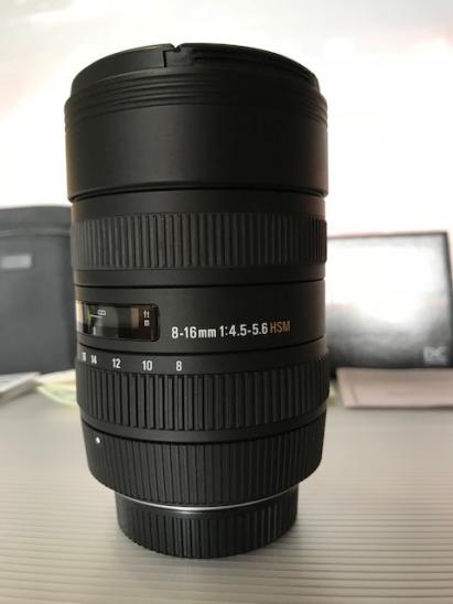 C+ (実用品) SIGMA 【使用極少】SIGMA シグマ 8-16mm F4.5-5.6 DC HSM