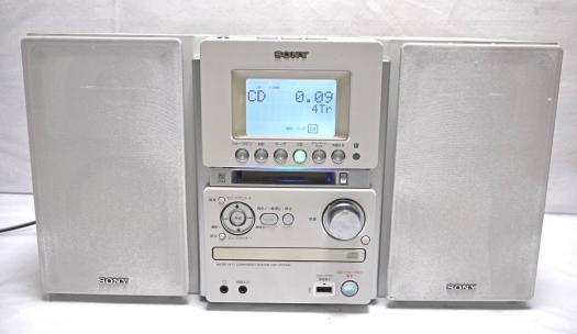 □ONKYO FR-X7 ☆ オンキョー CD/MDコンポ ☆ リモコン付 動作OK