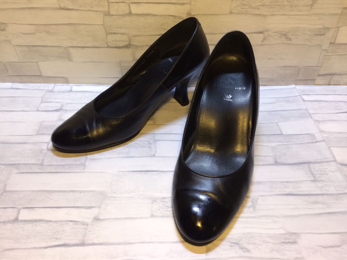 美品☆ワコール WACOAL success walk サクセスウォーク パンプス 22.5 