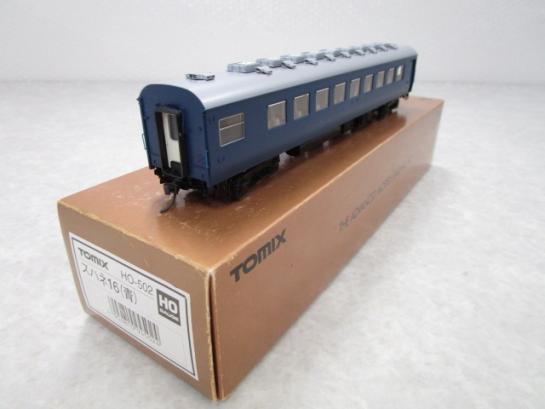TOMIX HOゲージ 国鉄客車 スハネ16形(青) HO-502 TOMIX HOゲージ HO-502 スハネ16(青) /鉄道模型，国鉄 客車 I 【公式通販】