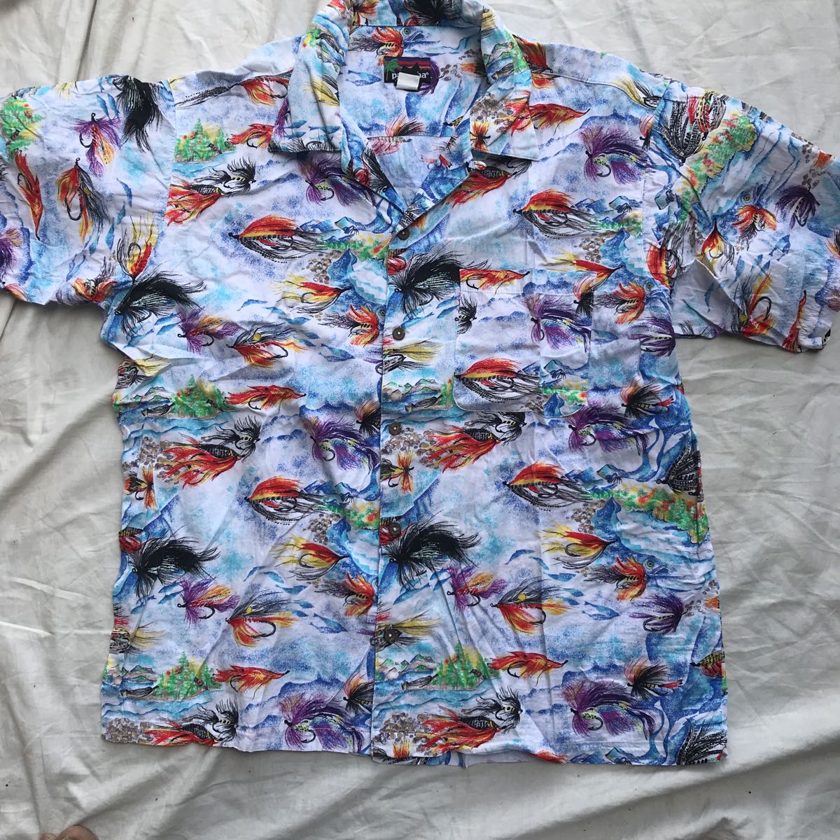 パタゴニア patagonia パタロハ pataloha 93年製 リバービジョンズ 毛 