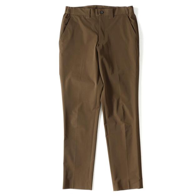 美品 定価1.4万 UNITED TOKYO ユナイテッドトウキョウ マルチ ストレッチ スラックス パンツ ブラウン 1