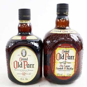 10359 ☆古酒 2本セット/Old Parr（オールドパー） 12年 750ml 1000ml