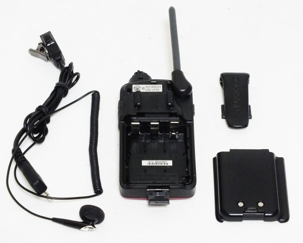 KENWOOD 特定小電力トランシーバー UBZ-LP20 イヤホンマイク付き 美品