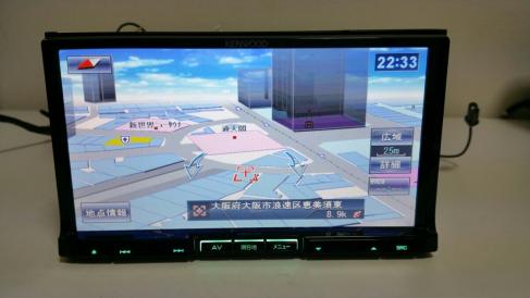 KENWOOD MDV-737DT ケンウッド メモリーナビ 「MDV-737DT」 フルセグTV 
