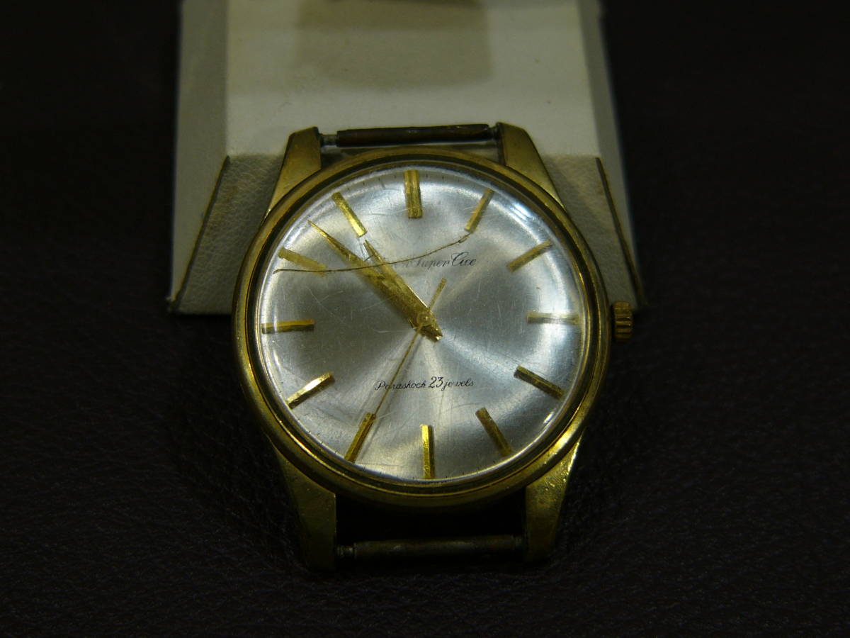 ☆ビンテージ☆CITIZEN Super Ace シチズン スーパーエース 23石 金張