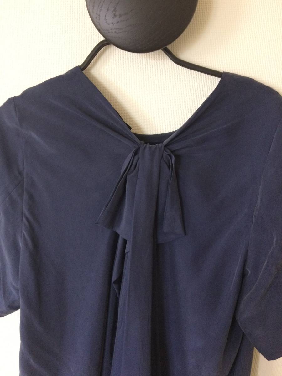 大人気，お得 訳アリ辺見えみり着定価１０万円以上Drawerシルクワンピース　クリーニング済みワンピース　ドゥロワーワンピース