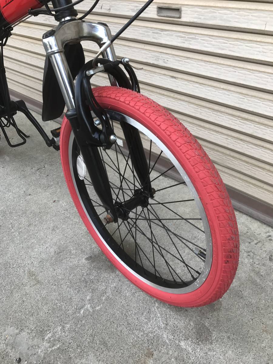折りたたみ自転車 Air bike フルサス ☆Air bike/エアーバイク☆ フルサス/前後サス 20インチ 21段変速