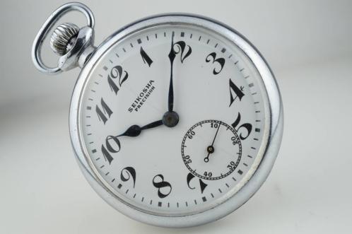 プレシジョン 精工舎 SEIKOSHA PRECISION＊手巻き式・懐中時計15石 0