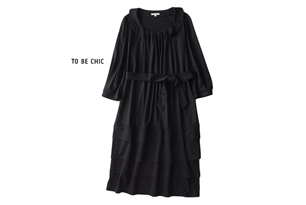  トゥービーシック4.5万 Ⅱsize/9号 ワンピース黒B421(TO BE CHIC)｜売買されたオークション情報、yahooの商品情報をアーカイブ公開 - オークファン TO BE CHIC