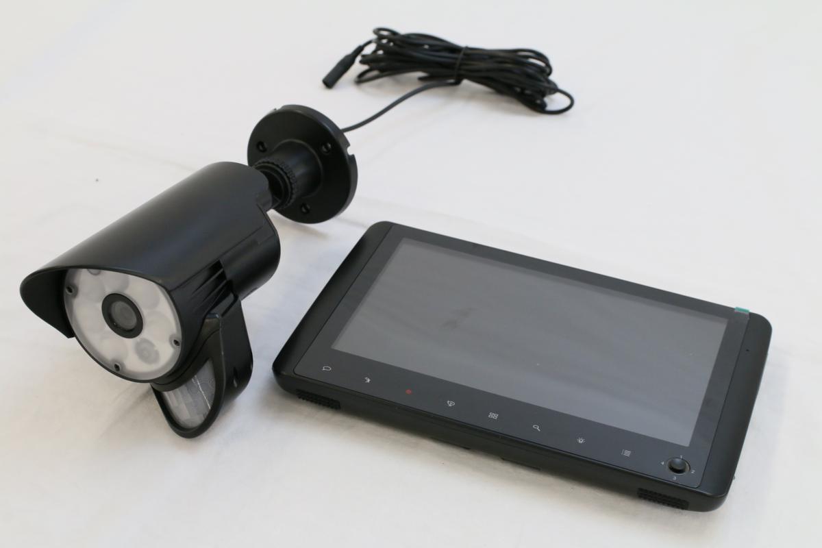 防犯・セーフティ 未開封 らくらくeye cam NS-9110WMS ワイヤレス防犯