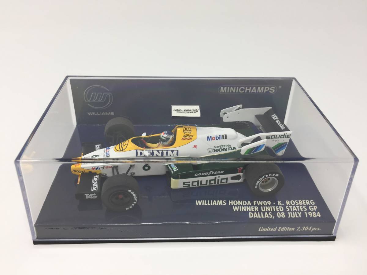 FW09 0 ウィリアムズ ホンダ Williams | Honda 1⁄43 ミニカー｜ホビー 