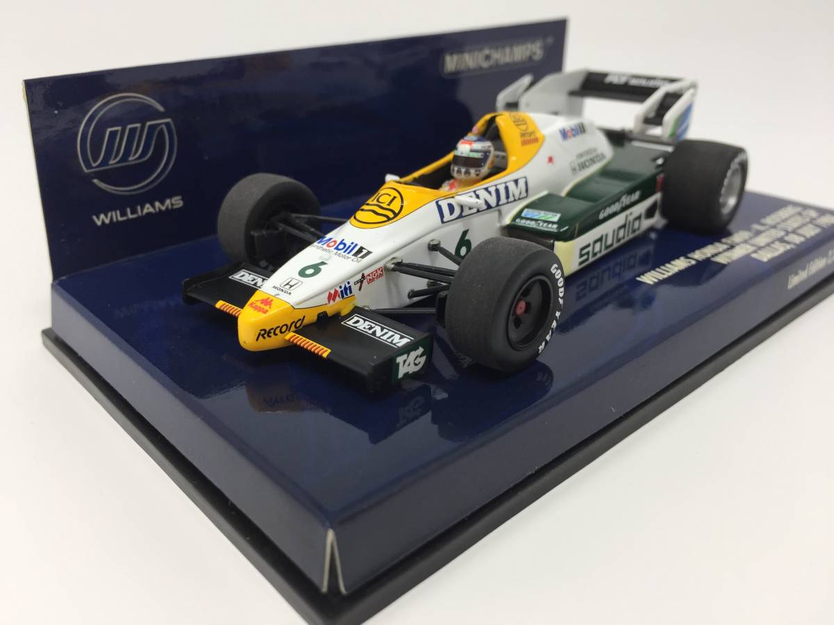 FW09 0 ウィリアムズ ホンダ Williams | Honda 1⁄43 ミニカー｜ホビー 