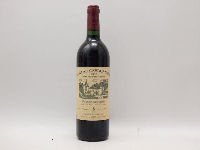 未開栓　希少 1985年 シャトーカルボーニュー 赤 750ml ヴィンテージ CHATEAU CARBONNIEUX シャトー・カルボニュー 1995年 750ml☆AY48420