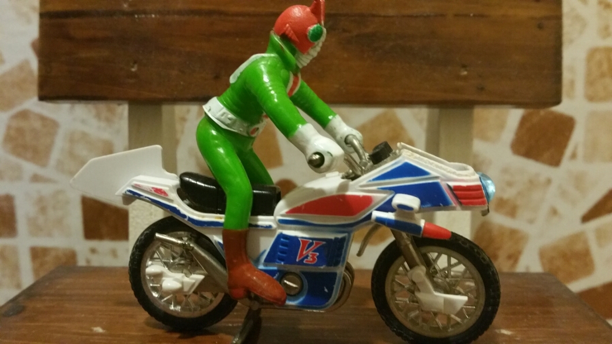 ポピー ポピニカ 仮面ライダーV3 超合金 ハリケーン号 昭和レトロ 希少