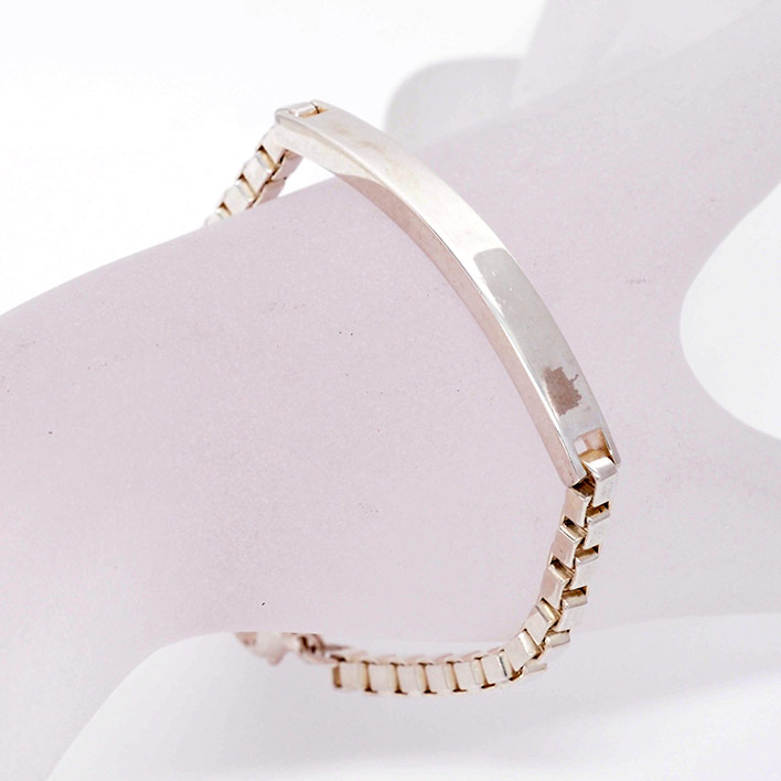 TIFFANY＆Co. ティファニー ベネチアン リンク ID ブレスレット