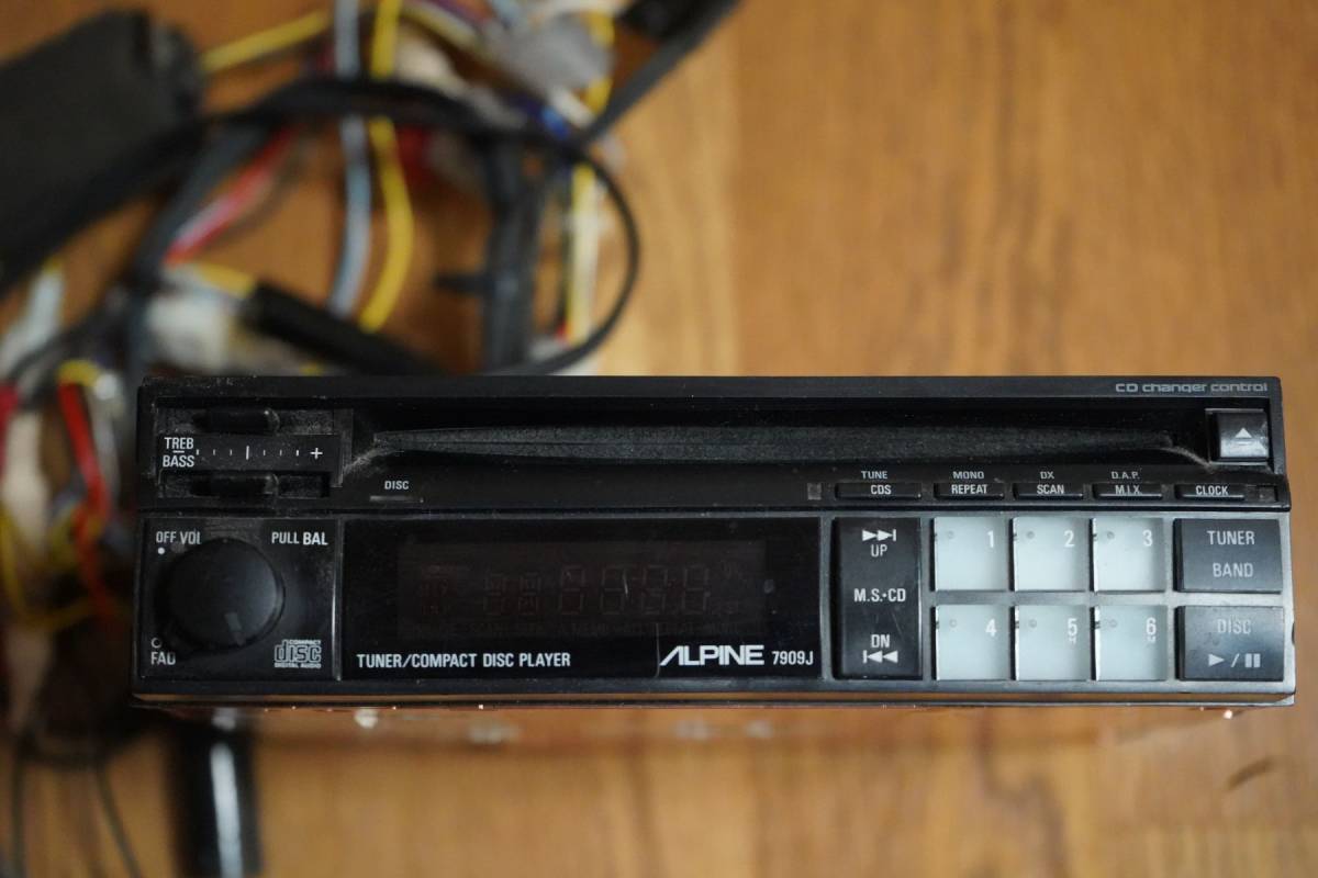 7909J ALPINE - ⁄ Yahoo!オークション アルパイン Alpine CDプレ カー 