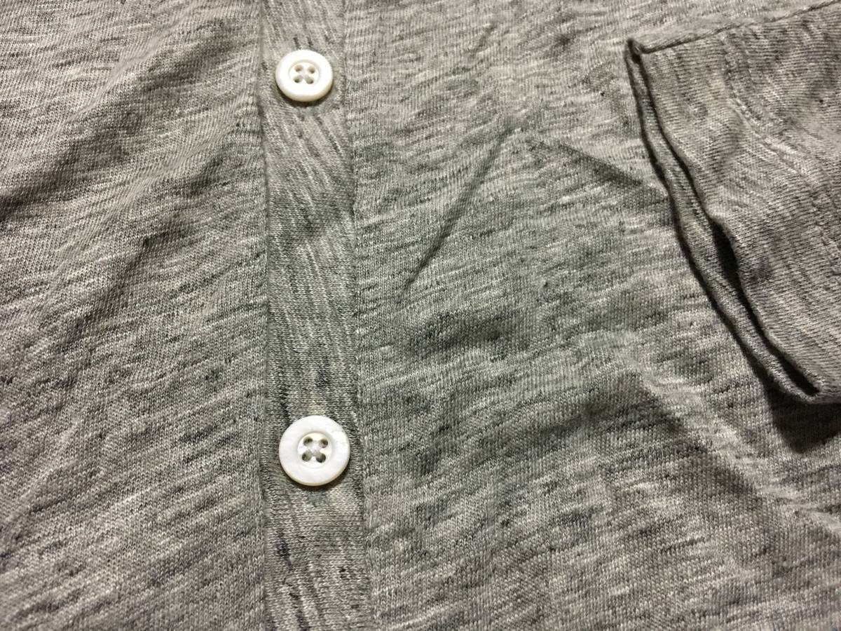 美品! 15ss \10800 BEAMS FLANDERS LINEN CARDIGAN フランダースリネン 