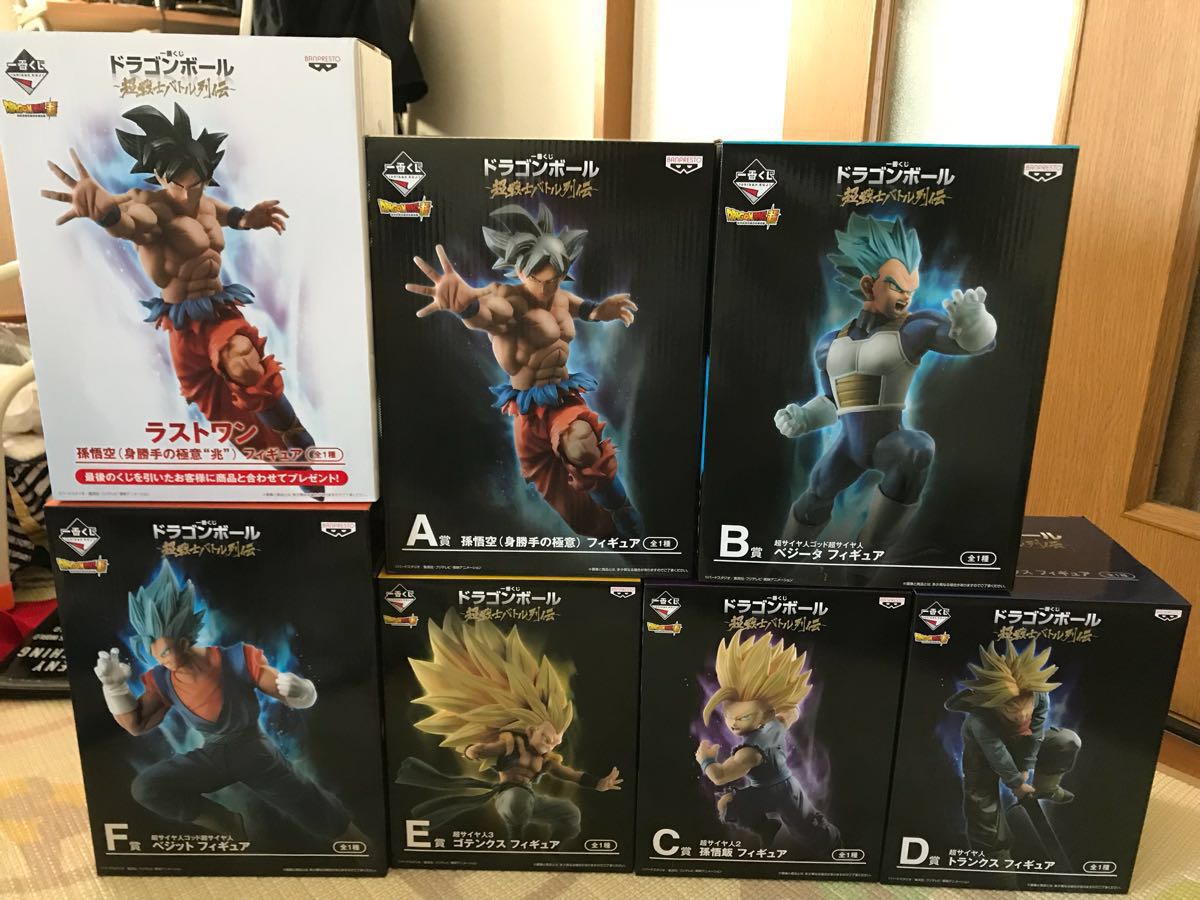 ドラゴンボール 一番くじ 超戦士バトル列伝 ～超戦士バトル列伝 