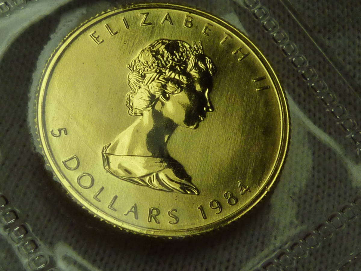 カナダ K24 メイプルリーフ 1⁄10oz 純金 1⁄10オンス メイプルリーフ金貨 24